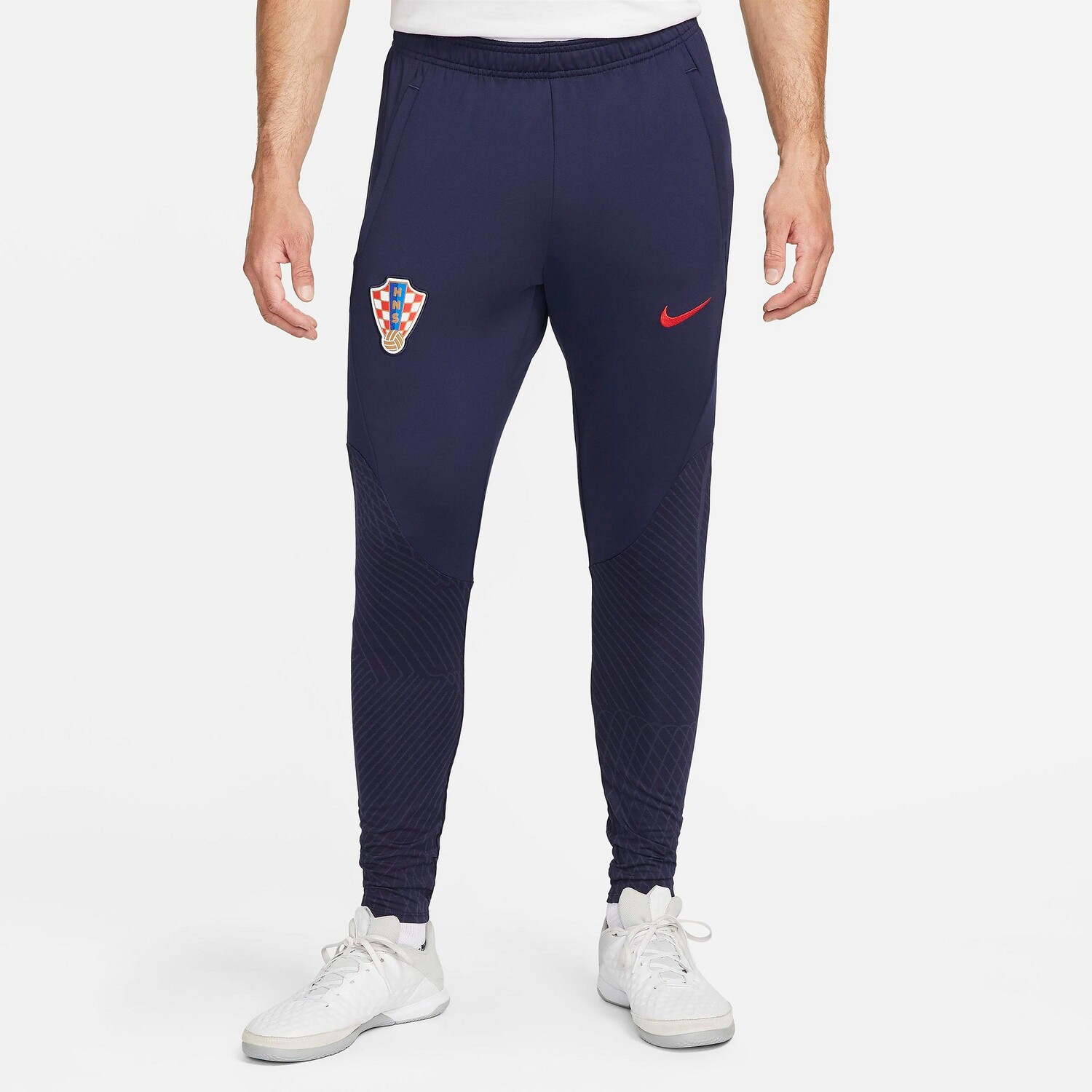 

Мужские трикотажные футбольные брюки Nike Croatia Strike Dri-FIT, синий
