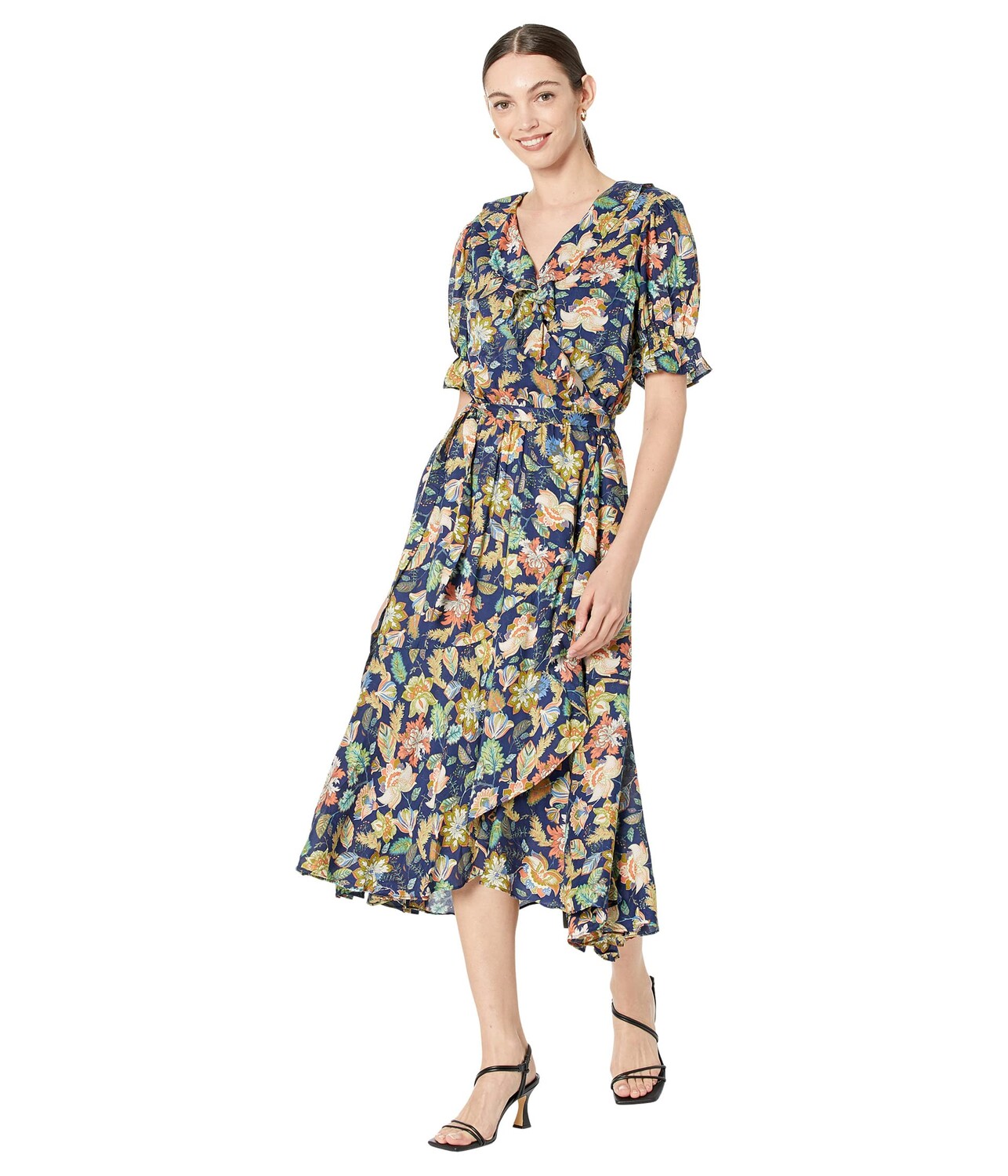 

Платье Buffalo David Bitton, Tempest Wrap Ruffle Dress