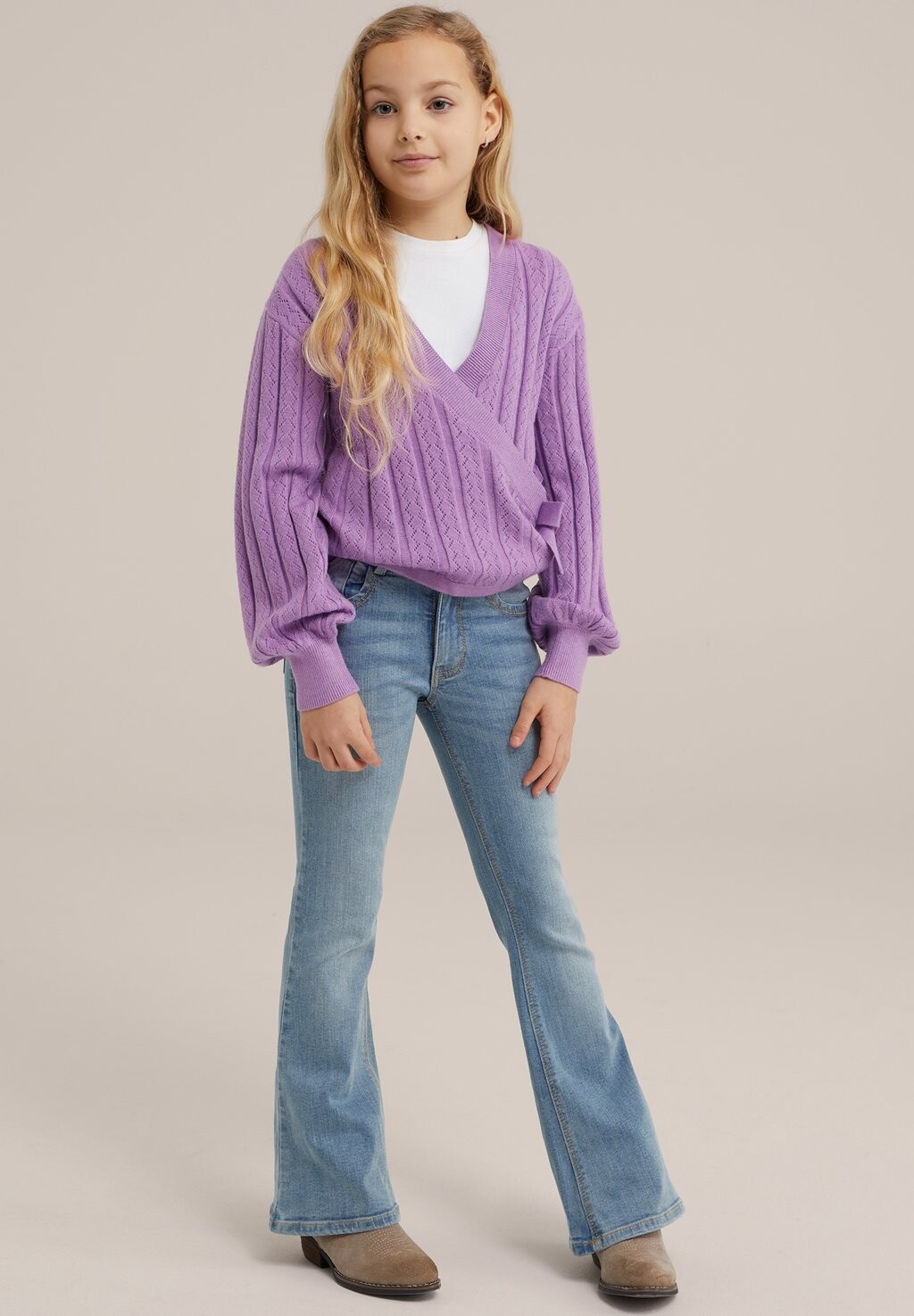 

Джинсы-клеш STRETCH WE Fashion, цвет blau