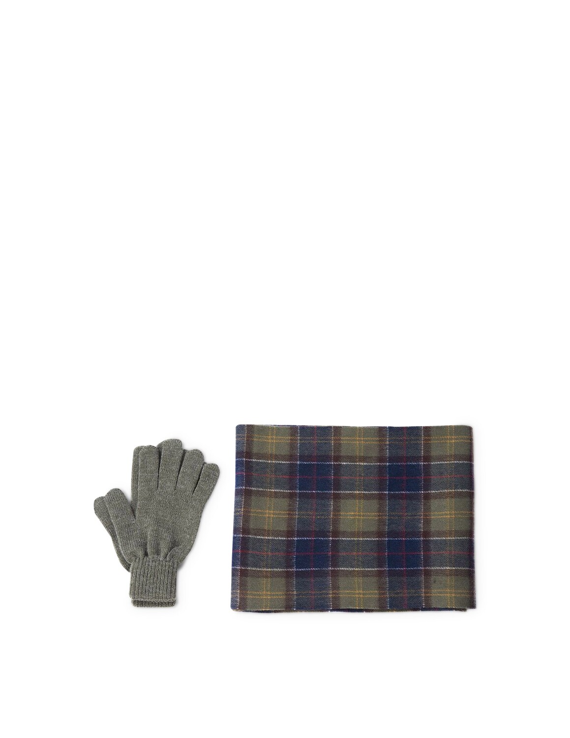 

Проверьте подарочную коробку с шарфом и перчатками Barbour, зеленый