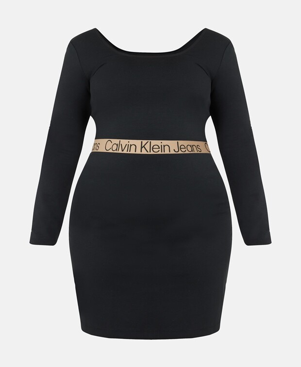 

Повседневное платье Calvin Klein Jeans Plus, черный