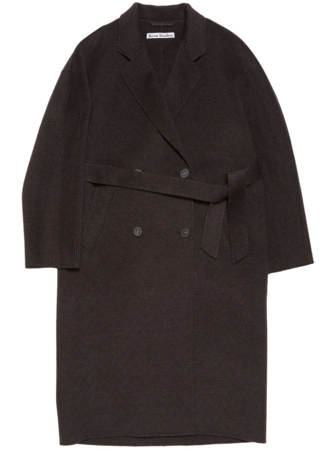

Acne Studios войлочное пальто, серый