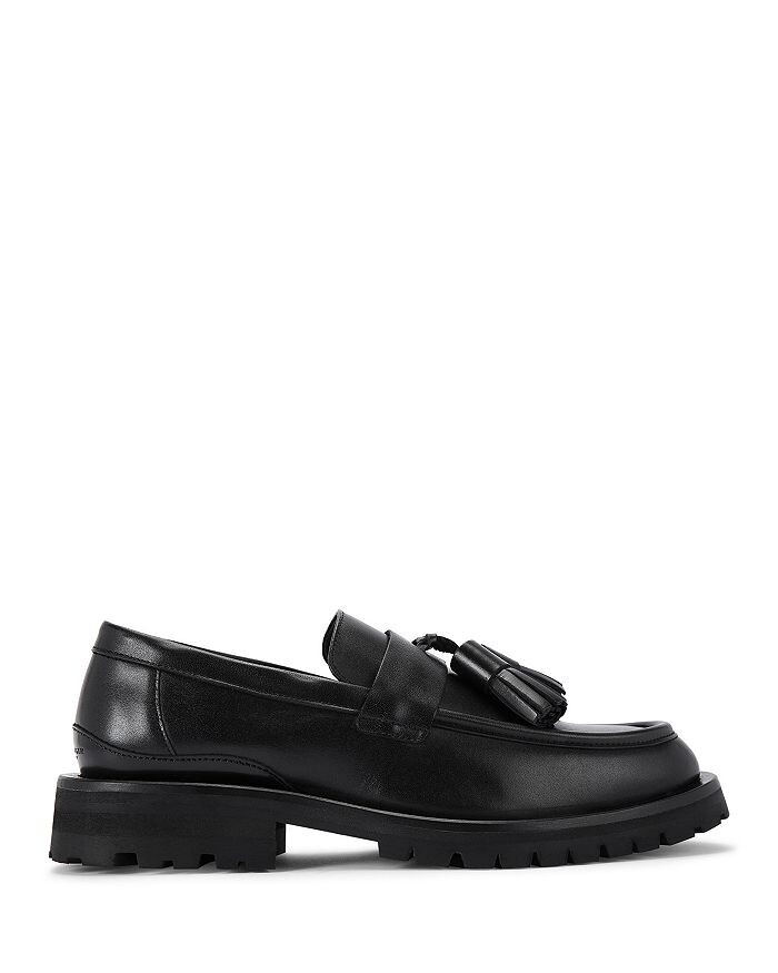 

KURT GEIGER LONDON Мужские кожаные лоферы Hayes с кисточками, черный
