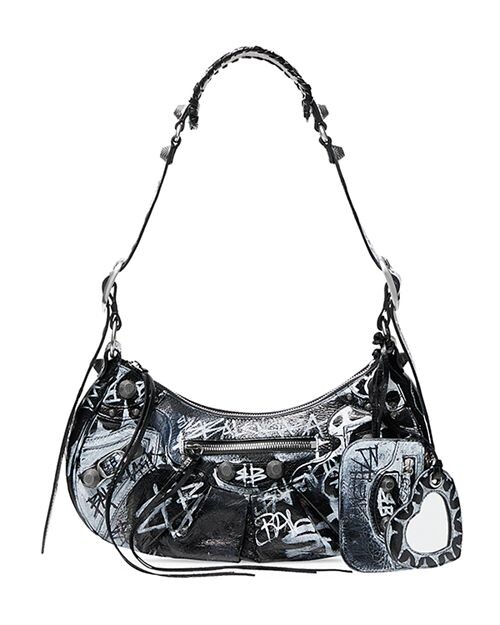 

Маленькая сумка через плечо Le Cagole Balenciaga, цвет Black