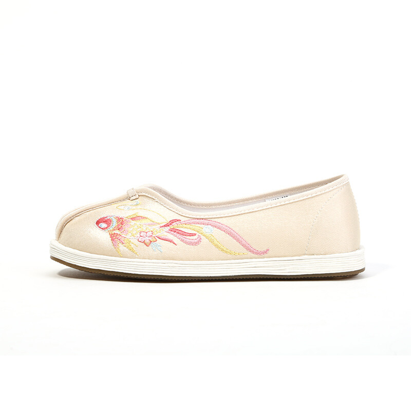 

Туфли женские повседневные Women's Casual Shoes Women's Old Meihua, кремовый