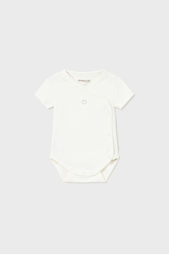 

Хлопковое боди для новорожденных Mayoral Newborn, бежевый