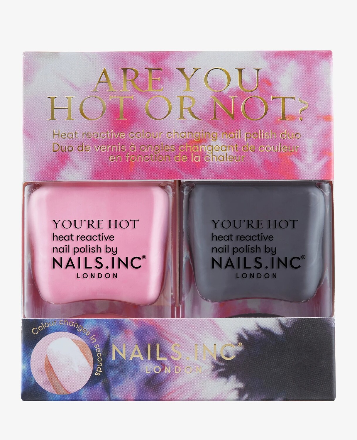 

Набор лаков для ногтей Nails Inc Duo Are You Hot Or Not, 2 предмета