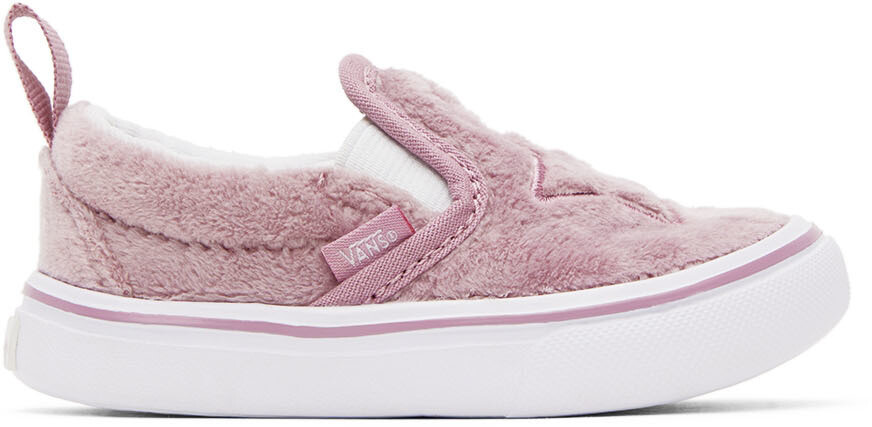 

Детские розовые кроссовки ComfyCush Slip Vans