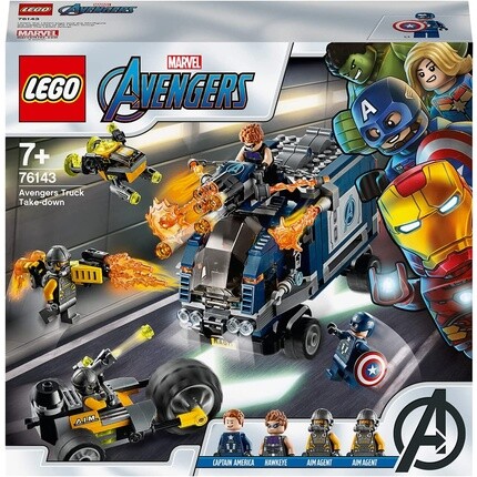 

Конструктор Lego 76143 Super Heroes Мстители грузовик арестованных