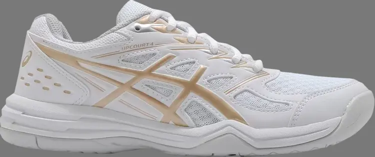 

Кроссовки wmns upcourt 4 'white champagne' Asics, белый