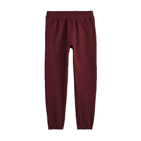 

Спортивные джоггеры H&M Relaxed Fit Cotton Joggers, темно-красный