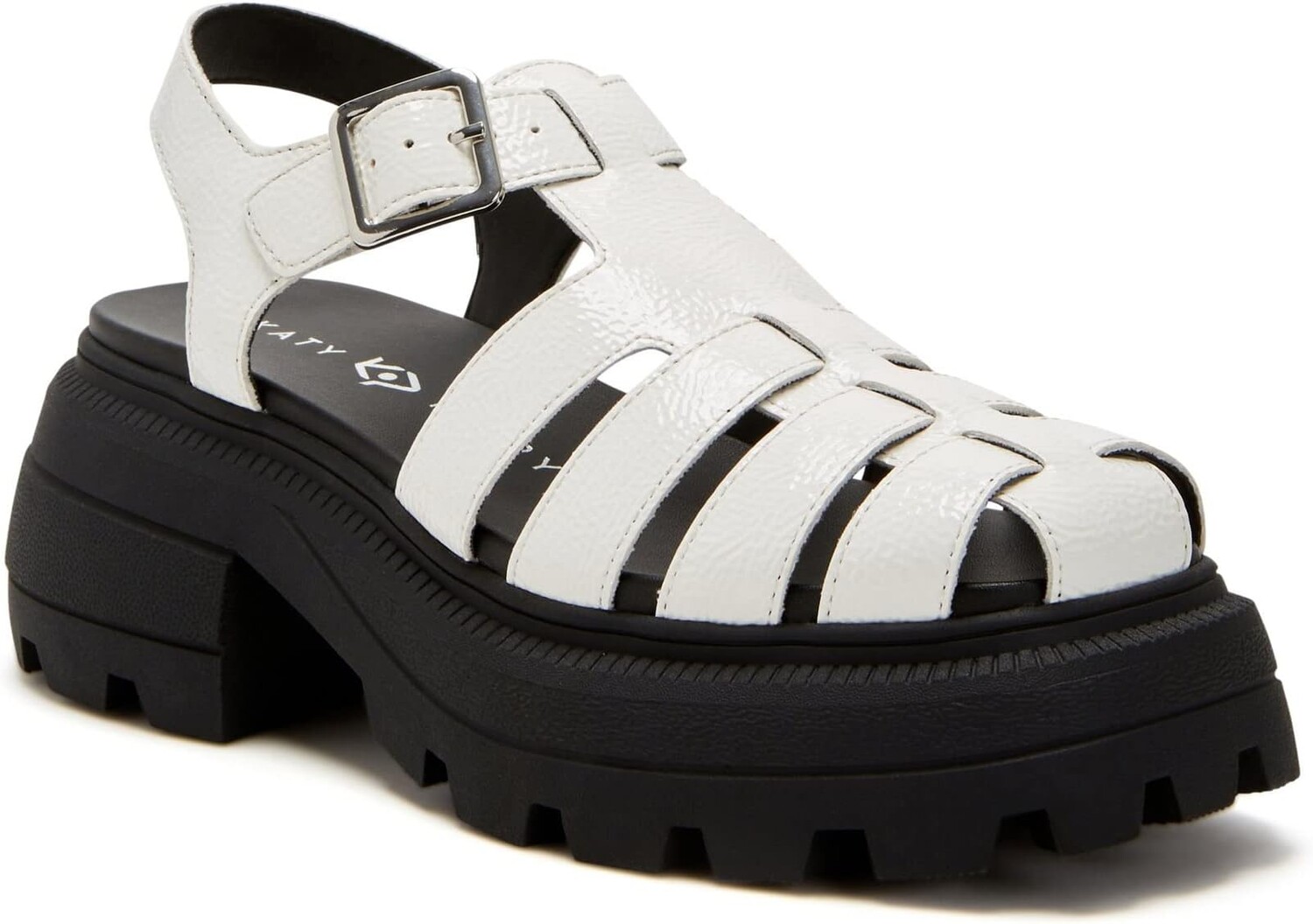 

Босоножки The Geli Combat Fisherman Katy Perry, цвет Optic White