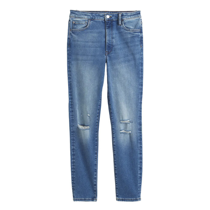 

Джинсы H&M True To You Skinny Ultra High Ankle, синий