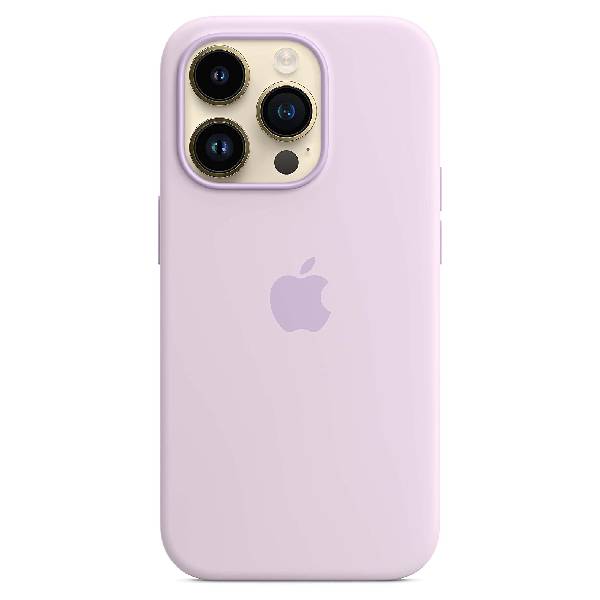 Чехол силиконовый Apple iPhone 14 Pro с MagSafe, lilac - фото