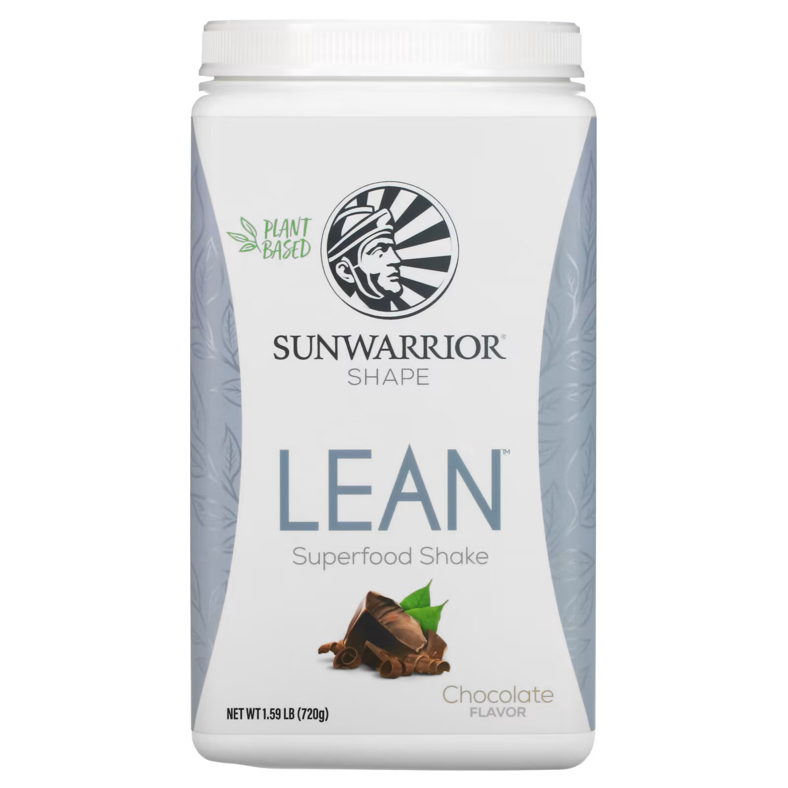 Sunwarrior, Illumin8 Lean Meal, шоколад, 1,59 фунта (720 г) sunwarrior белковые пептиды на растительной основе clean keto тропическая ваниль 720 г 1 59 фунта