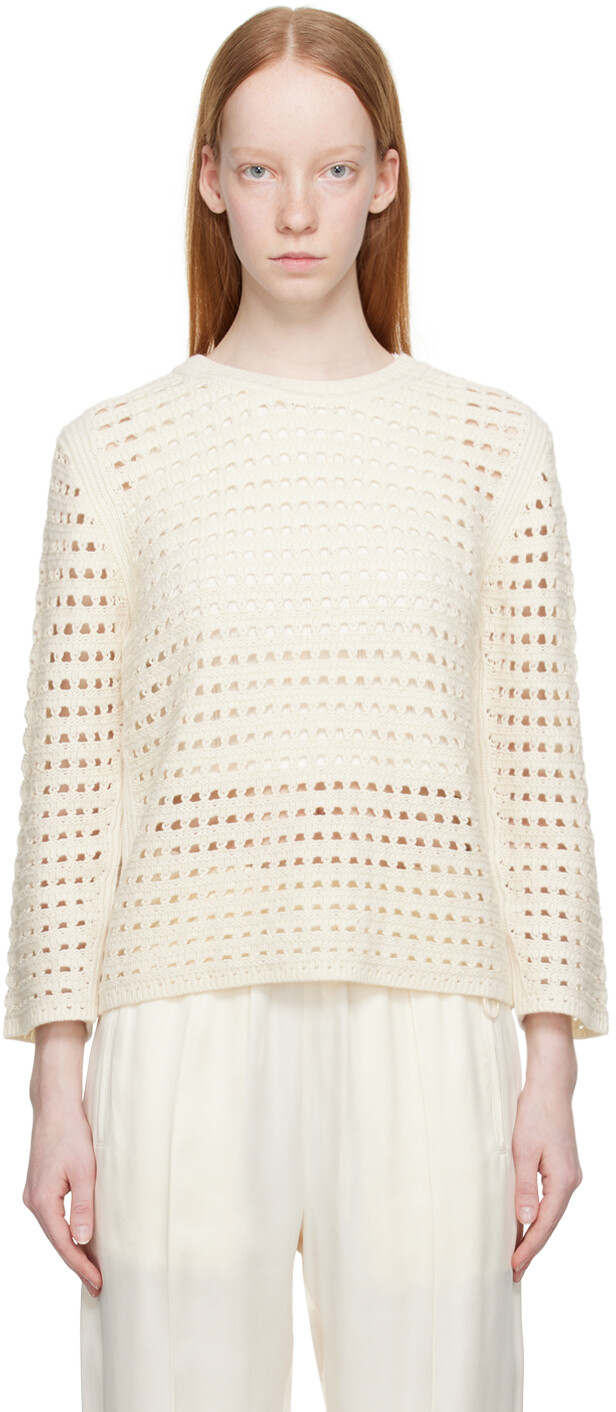

Вязаный свитер Off-White See by Chloé, Белый