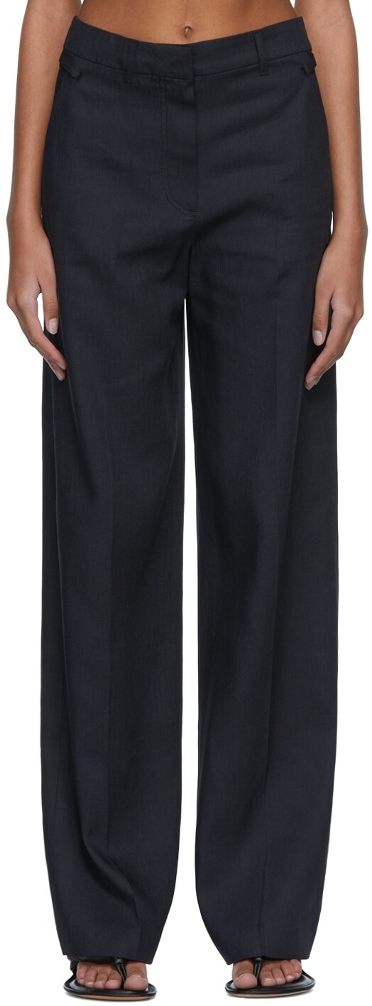 

Темно-синие брюки Le Pantalon Marino Jacquemus