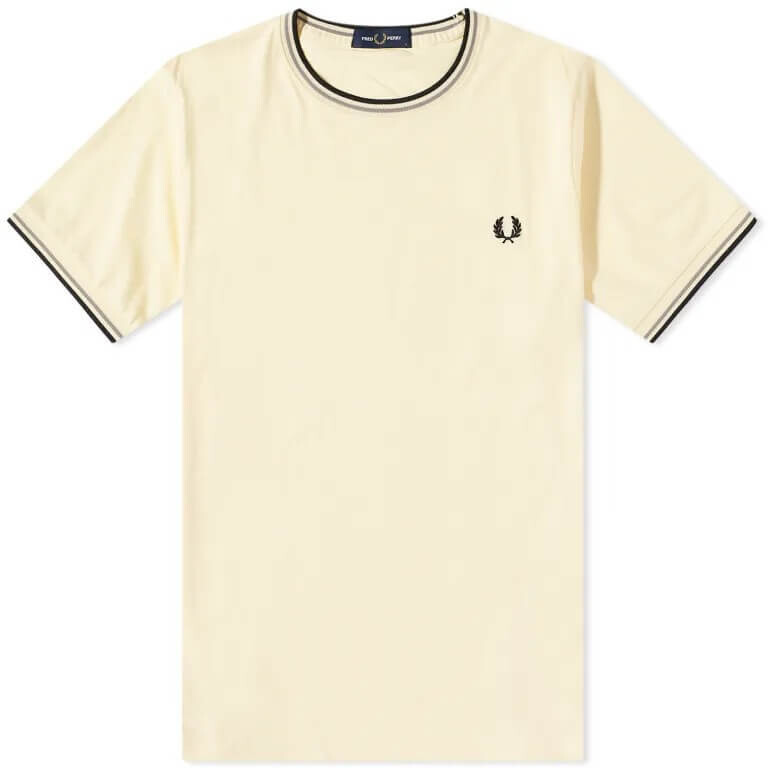 

Футболка Fred Perry Twin Tipped, светло-желтый