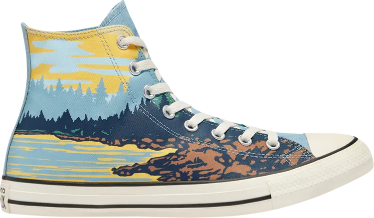 

Кроссовки Converse Chuck Taylor All Star High The Great Outdoors - Sea Salt Blue, синий