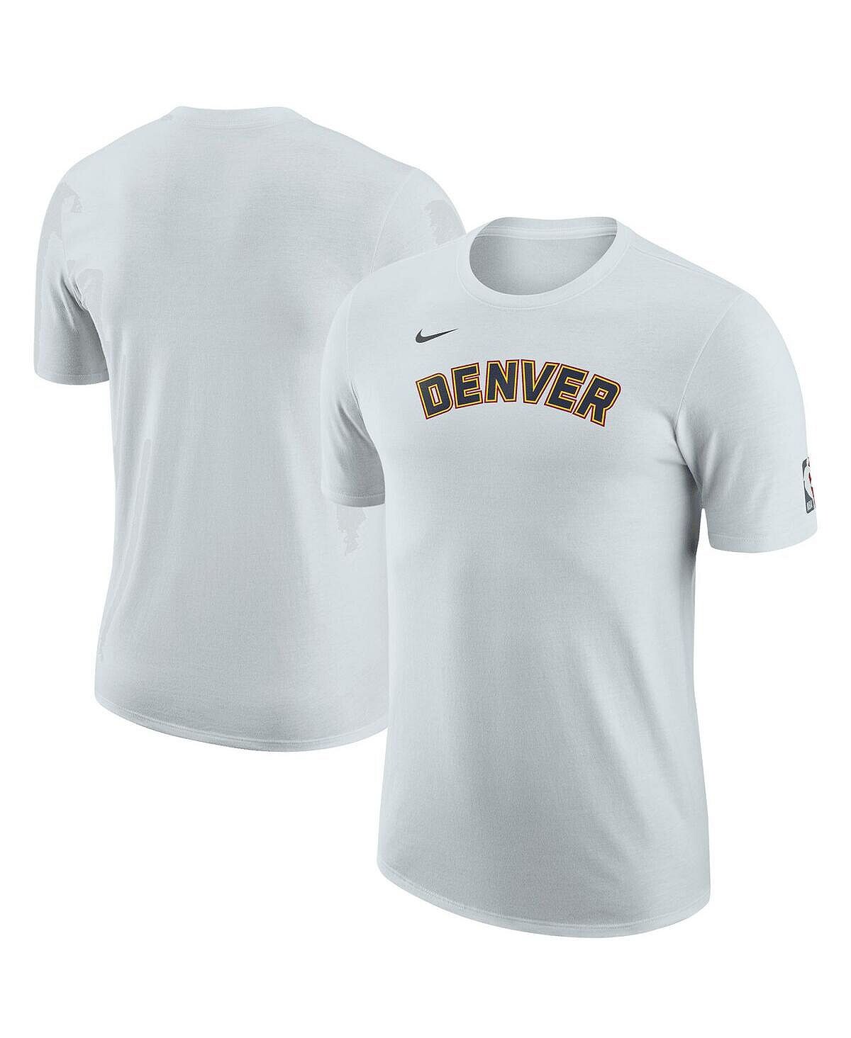 

Мужская серая футболка denver nuggets 2022/23 city edition essential warmup Nike, серый