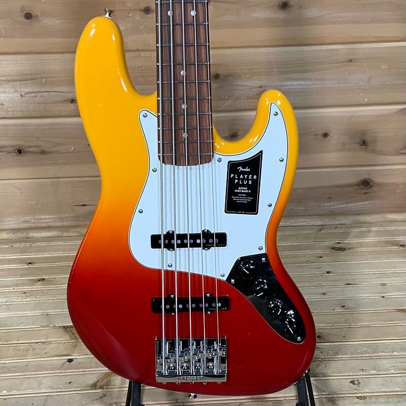 

Fender Player Plus Jazz V Bass - Текила Санрайз Player Plus Jazz V Bass - Tequila Sunrise