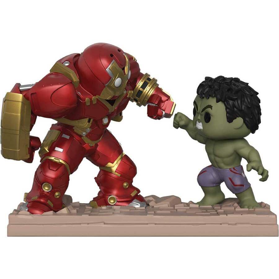 Фигурка Funko Pop! Marvel: The First Ten Years - Hulkbuster vs Hulk Movie Moments фигурка funko pop халкбастер из фильма мстители война бесконечности