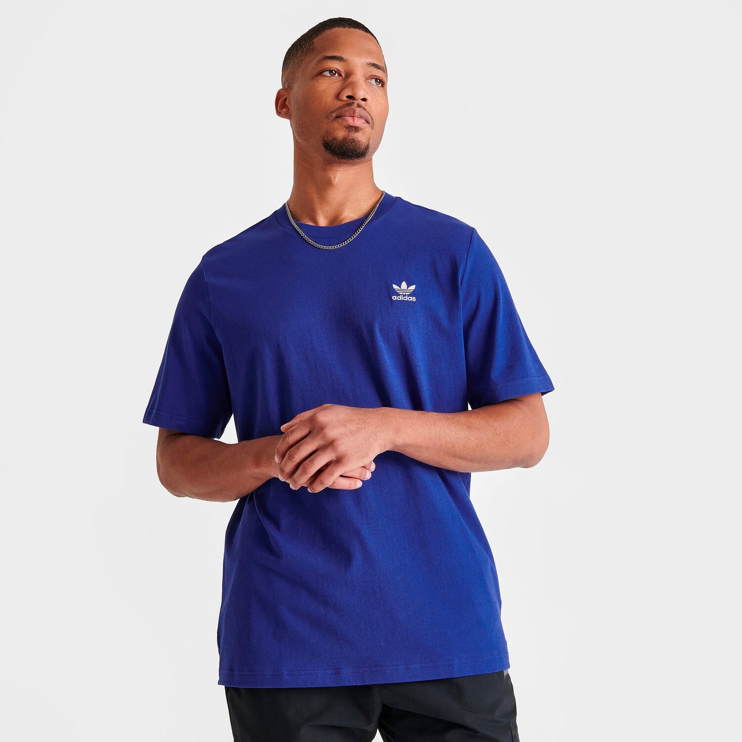 

Футболка adidas Originals Trefoil Essentials, синий