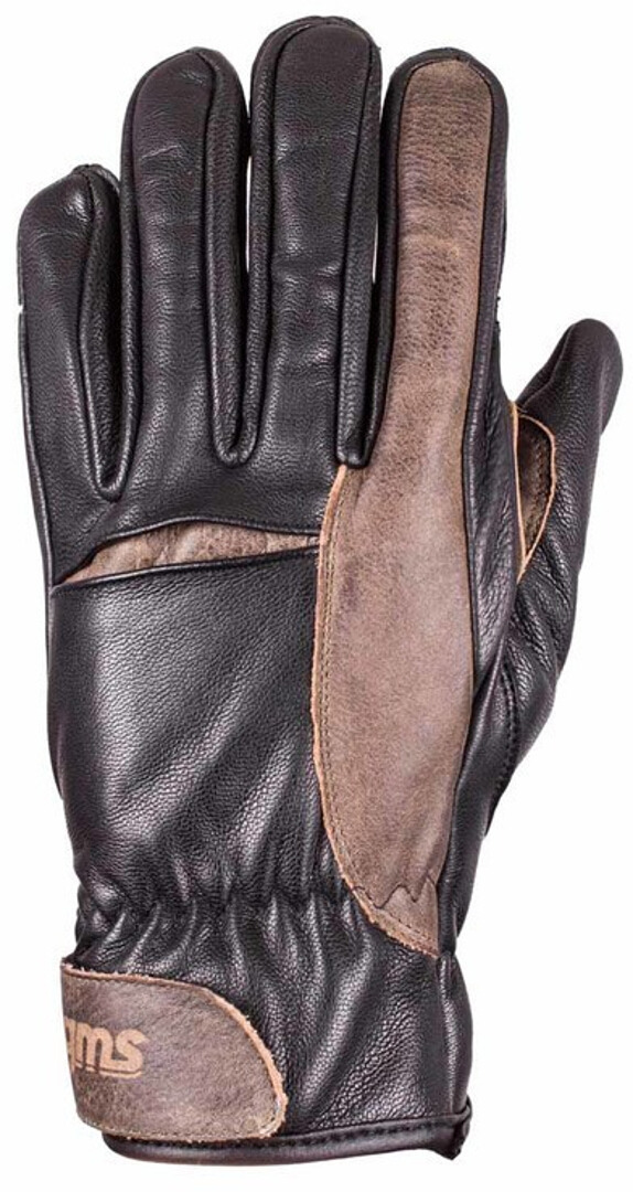 Перчатки кожаные GMS Ryder мотоциклетные, черный мотоциклетные перчатки sfk черные кожаные перчатки водонепроницаемые кожаные перчатки для велоспорта гоночные мотоциклетные перчатки