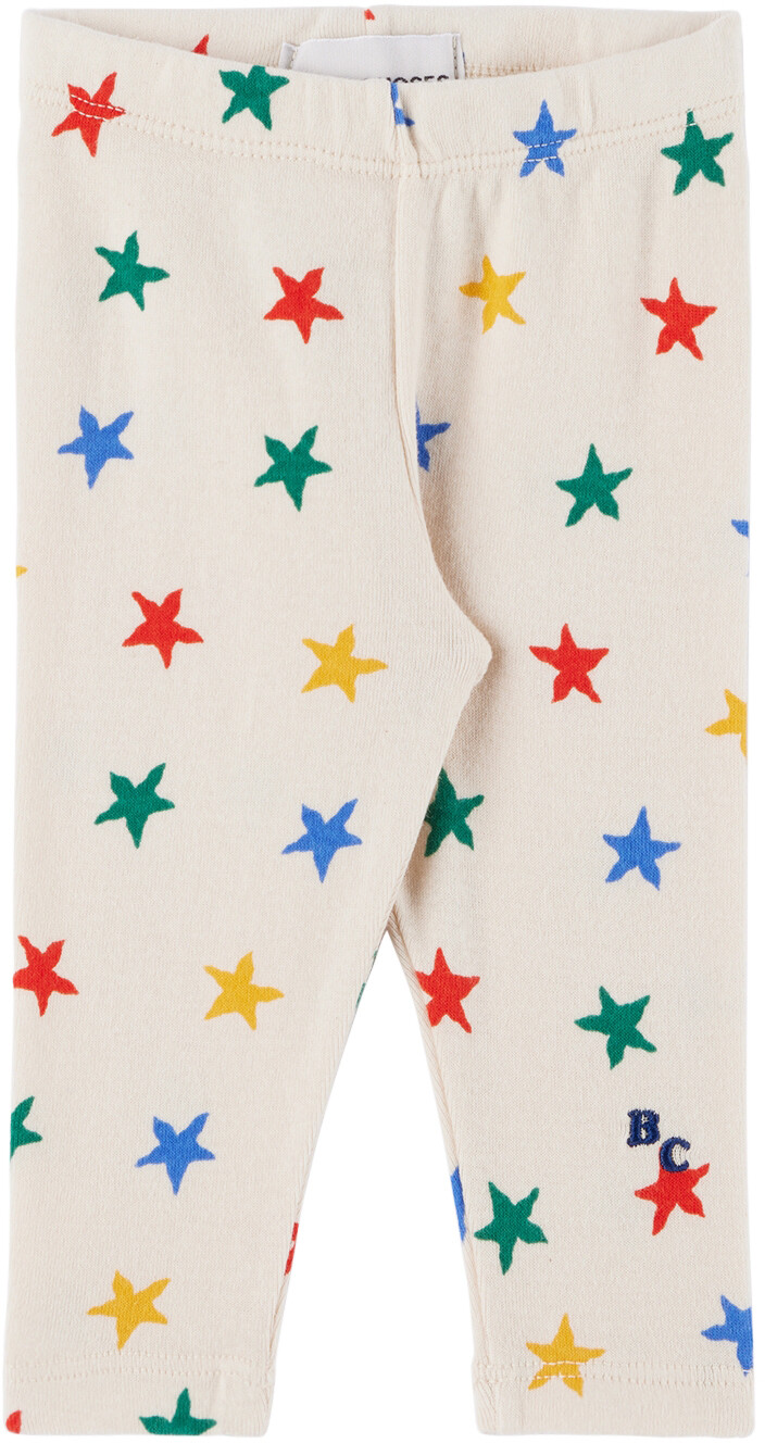 

Леггинсы Baby White Stars Bobo Choses