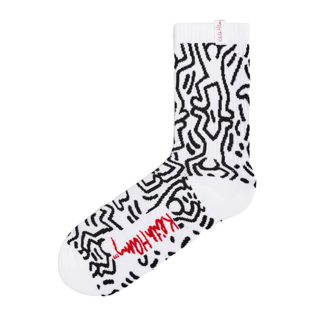 

Носки H&M Keith Haring Motif-Detail, белый