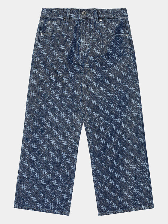 

Джинсы свободного кроя Guess, синий