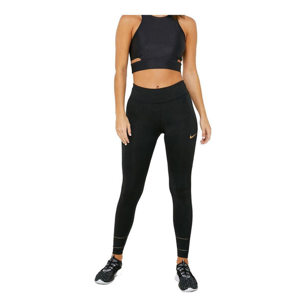 

Леггинсы (WMNS) Nike Running Fast Leggings 'Black', черный