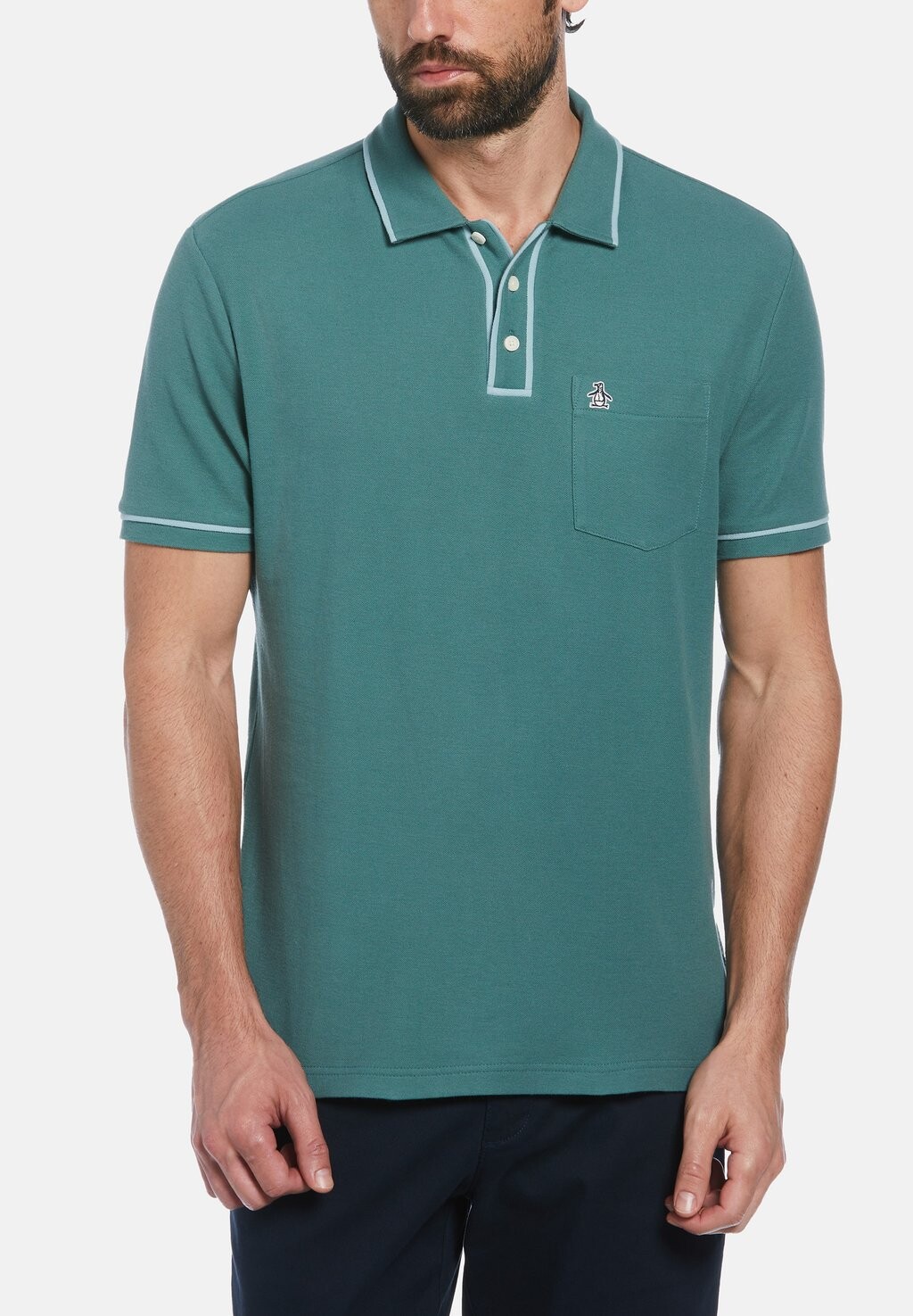 

Рубашка-поло THE EARL Original Penguin, цвет sea pine