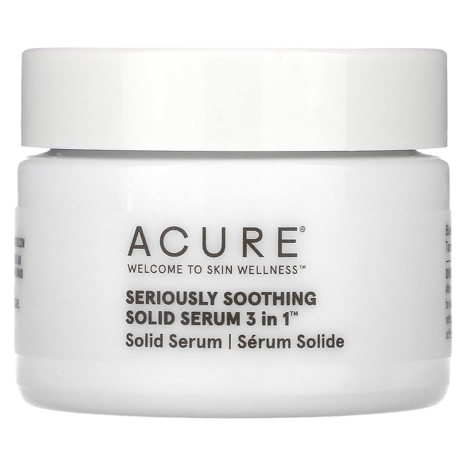 

Serious Soothing, твердая сыворотка 3 в 1, 50 мл (1,7 жидк. Унции), ACURE