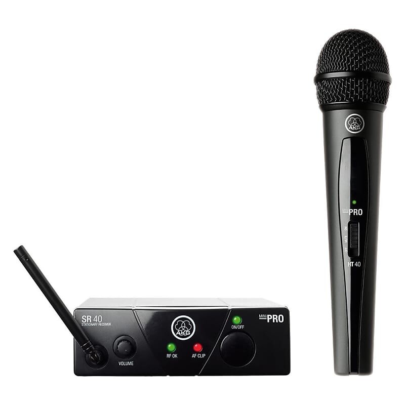 

Микрофон AKG WMS40VSA Mini Vocal Wireless Mic Set - Band A