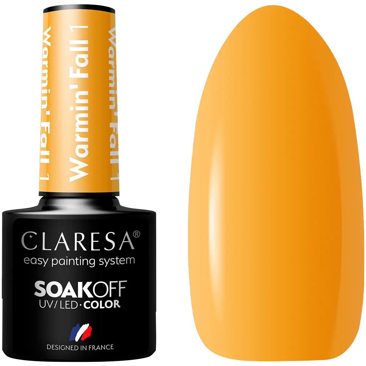 

Гибридный лак для ногтей 1 Claresa Warmin' Fall, 5 гр