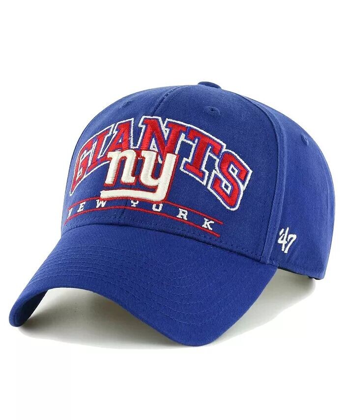 

Мужская регулируемая кепка Royal New York Giants Fletcher MVP '47 Brand, синий