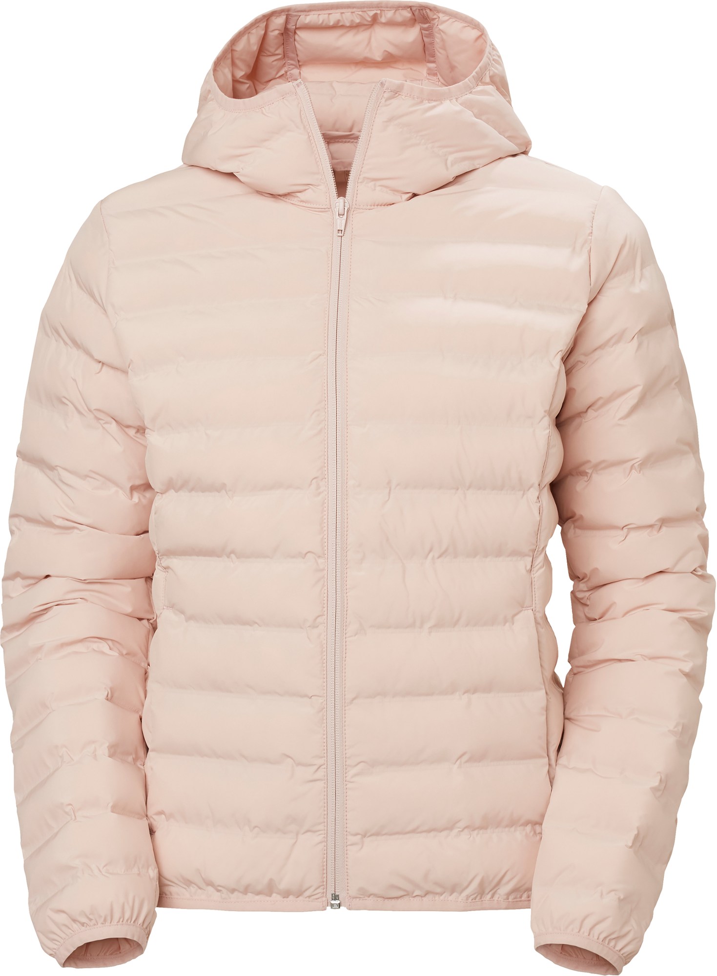 куртка утепленная zara hooded светло бежевый Утепленная куртка из мономатериала с капюшоном — женская Helly Hansen, розовый