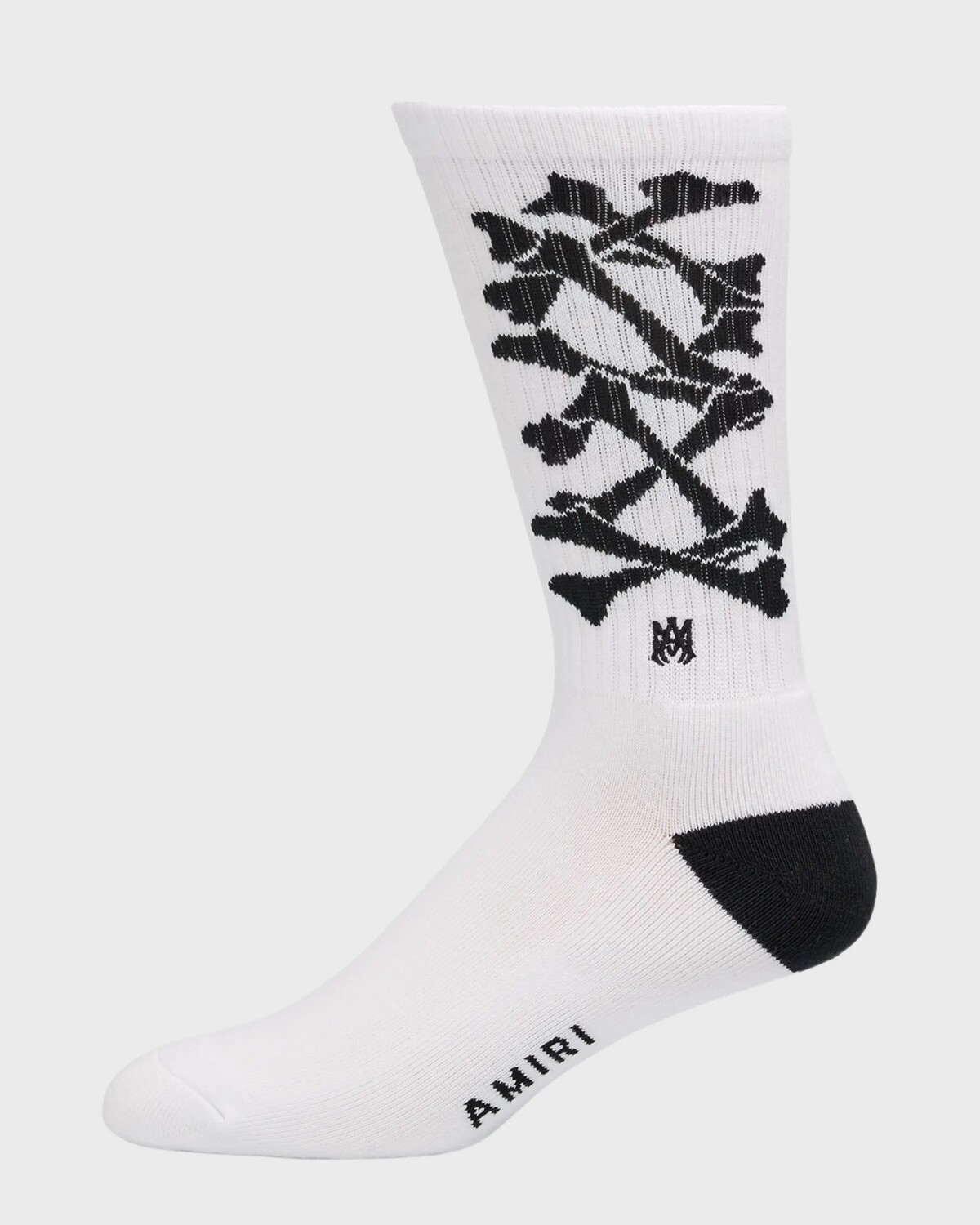 

Мужские носки Bone MA Crew Amiri, цвет Whiteblack