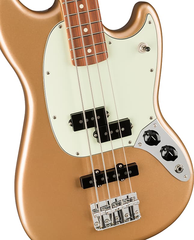 Fender Player Mustang Bass PJ- Firemist Gold
