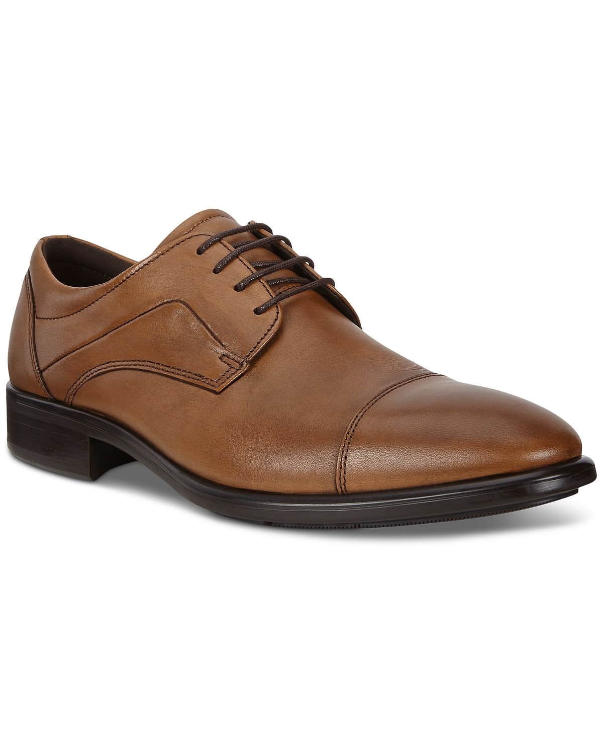 Мужские оксфорды citytray cap toe tie Ecco - фото