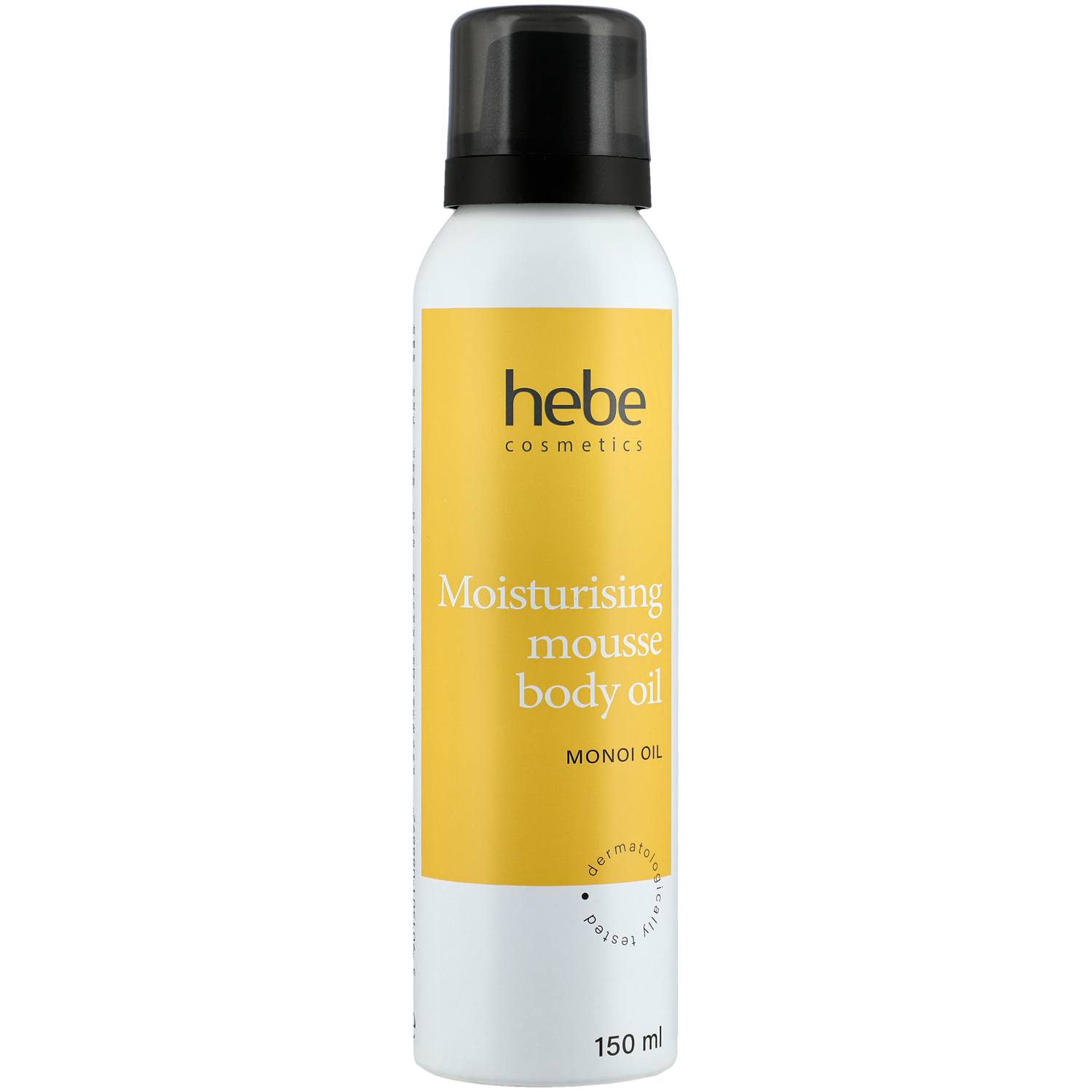 цена Hebe Cosmetics увлажняющее масло-пена для тела, 150 мл
