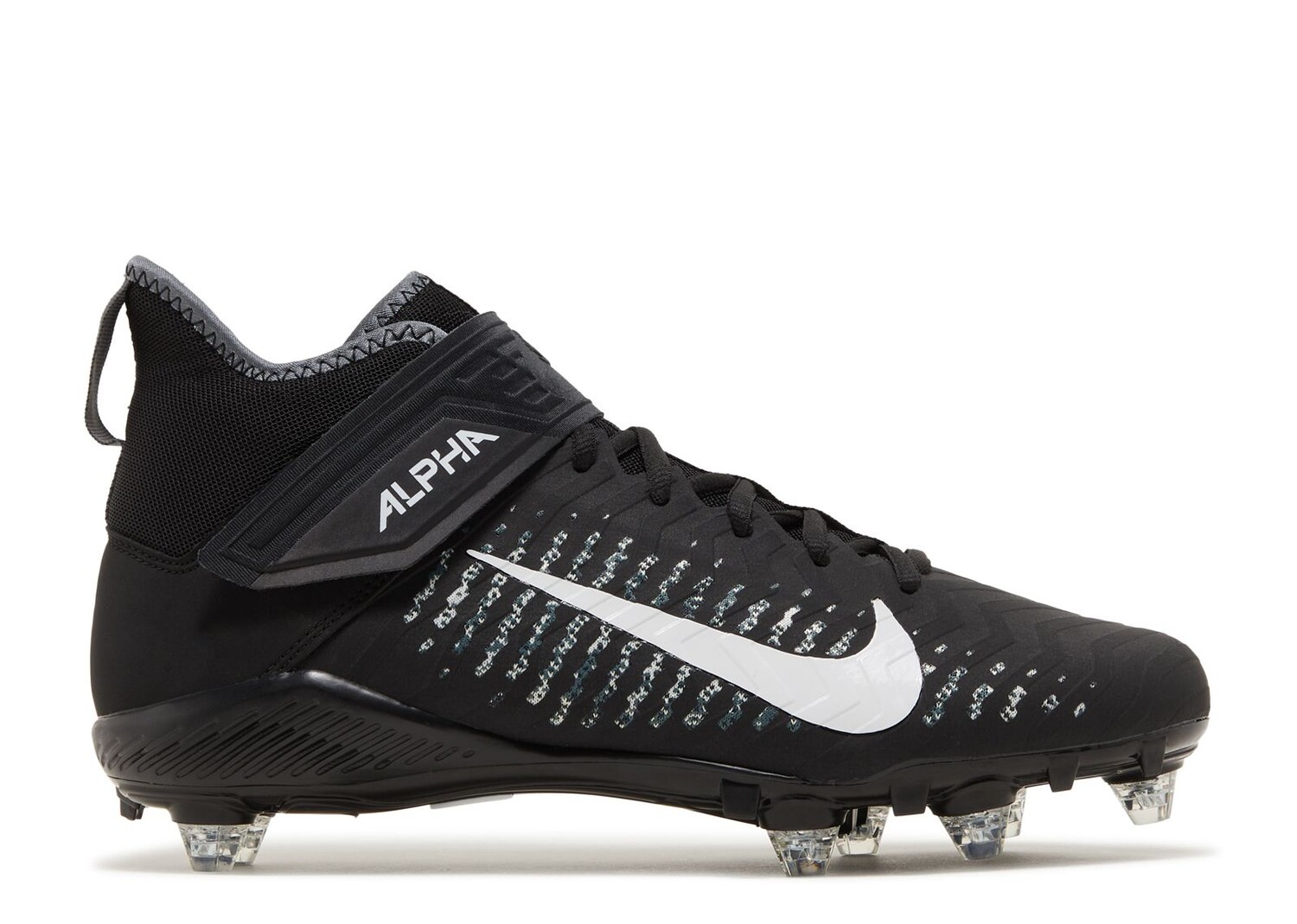 

Кроссовки Nike Alpha Menace Pro 2.0 'Black White', черный
