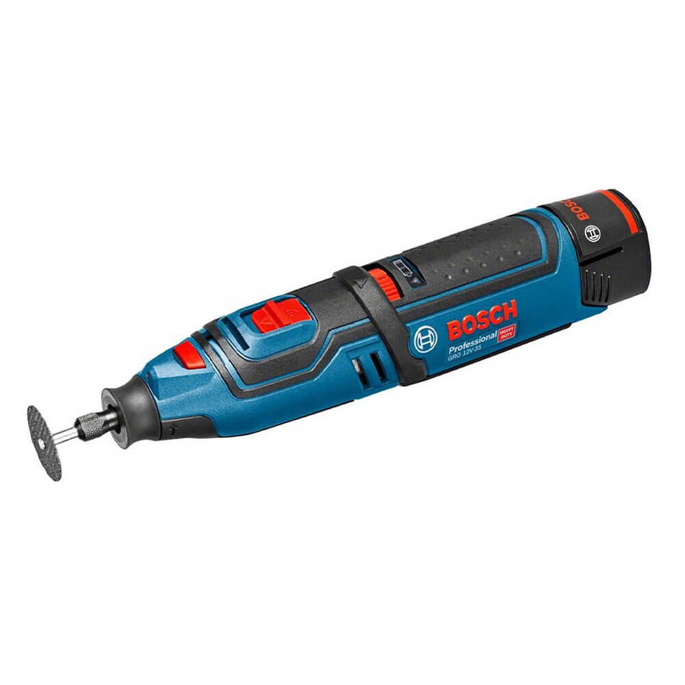 

Аккумуляторный гравер Bosch GRO 12V-35 2.0Ач х2 L-BOXX