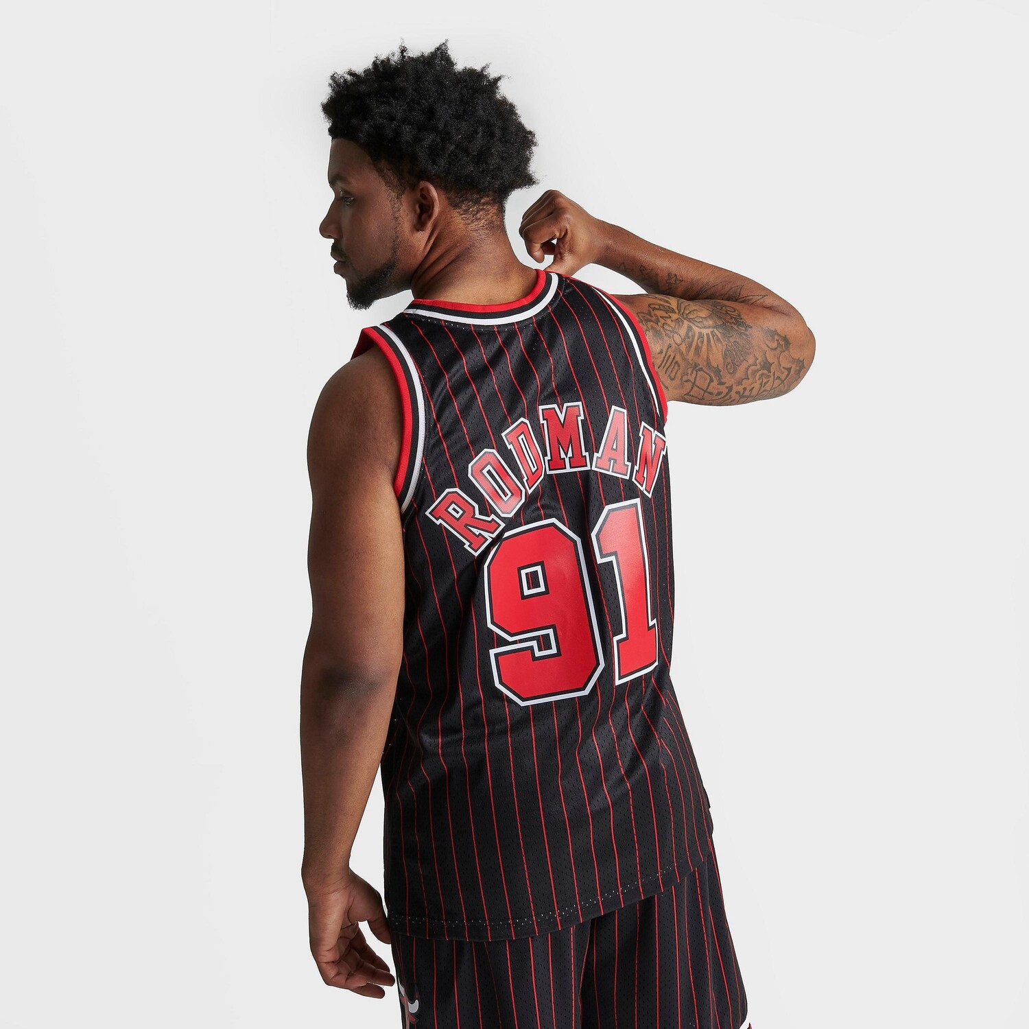 

Мужская баскетбольная майка NBA Mitchell & Ness Chicago Bulls Dennis Rodman 1995-96 Alt Swingman, черный