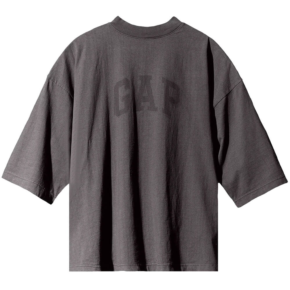 Футболка Yeezy Gap Engineered by Balenciaga Dove 3/4 Sleeve, темно-серый yeezy размер s серый