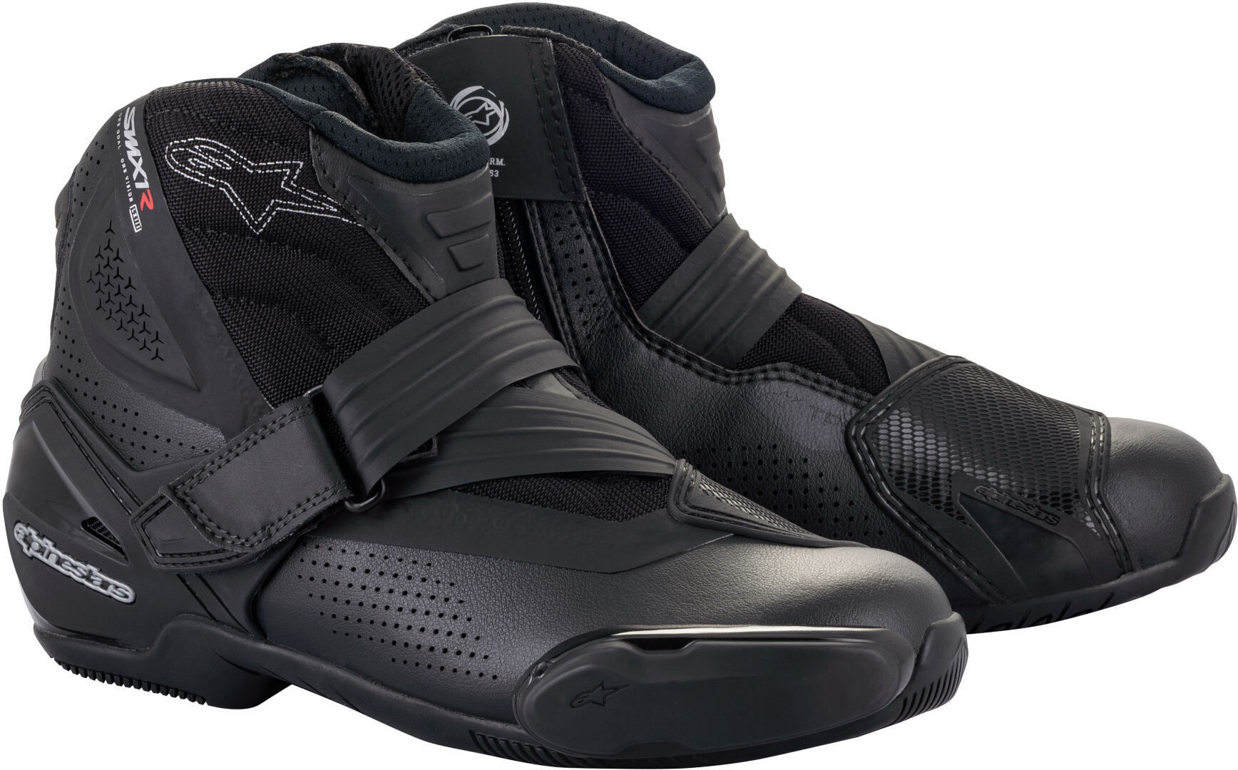 Мотоциклетные ботинки Alpinestars SM-1 R V2 Vented, черный - фото