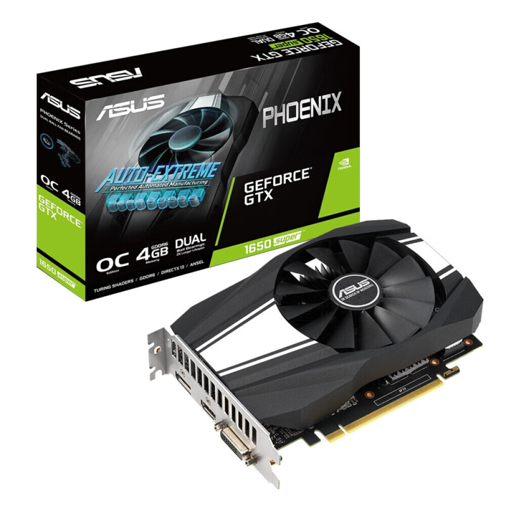 

Видеокарта профессиональная Asus Phoenix GTX 1650S GDDR6 4GB