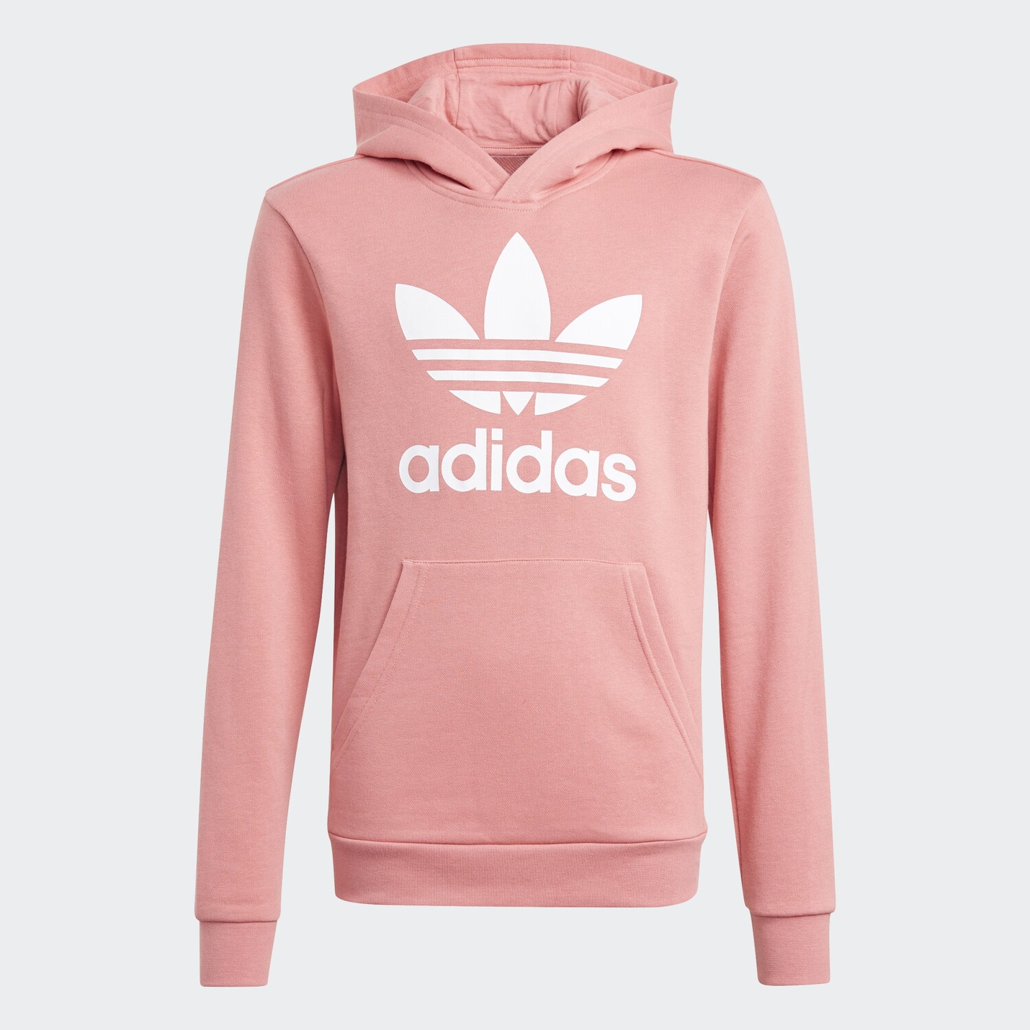 

Худи Adidas Originals Trefoil, розовый/белый