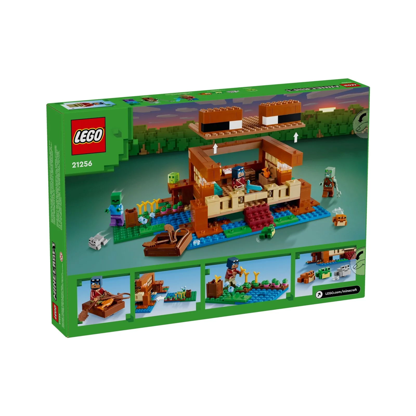 Конструктор Lego Minecraft The Frog House 21256, 400 деталей – купить по  выгодным ценам с доставкой из-за рубежа через сервис «CDEK.Shopping»